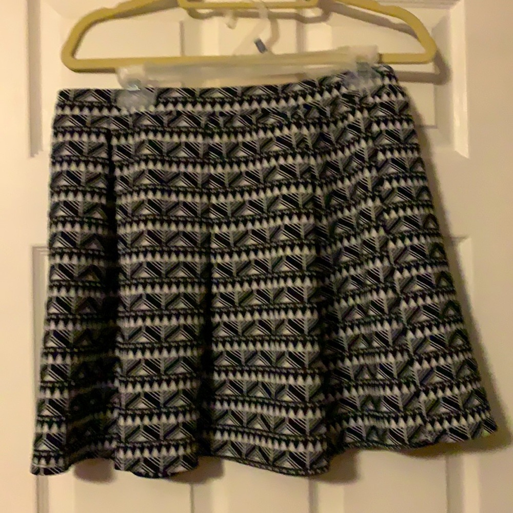 Pleated winter skirt